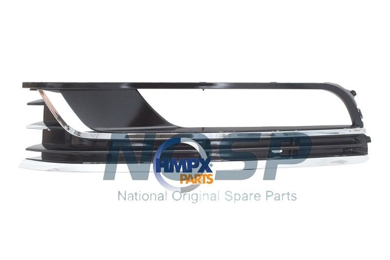 Volkswagen Passat 10>13 Sis Far Çerçevesi Sol : Sis Far Delikli (Nikelajlı) Piano Black