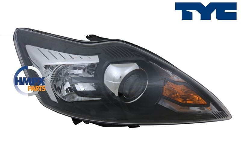 Sağ Far Siyah Zemin Mercekli Focus 08>12 TYC FOR10FO042