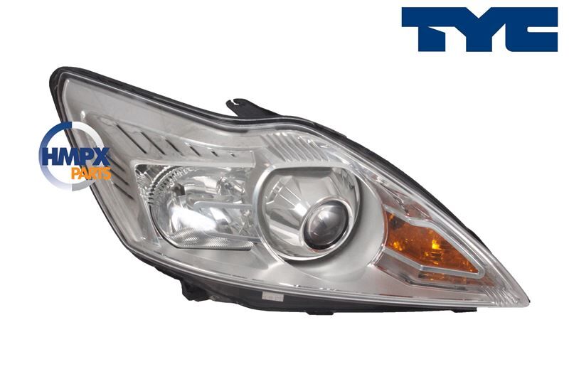 Sağ Far Beyaz Zemin Mercekli Focus 08>12 TYC FOR10FO021