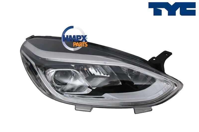 Komple Far - Sağ (Mercek - Led) Fıesta 18> TYC FOR10FI042