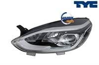 Komple Far - Sol (Mercek - Led) Fıesta 18> TYC FOR10FI043