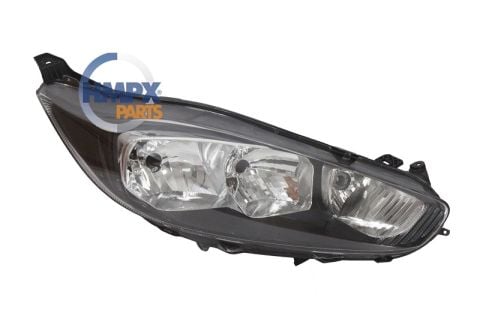 Ford Fıesta 13> Far Komple Sağ (Siyah H15 Ampul)