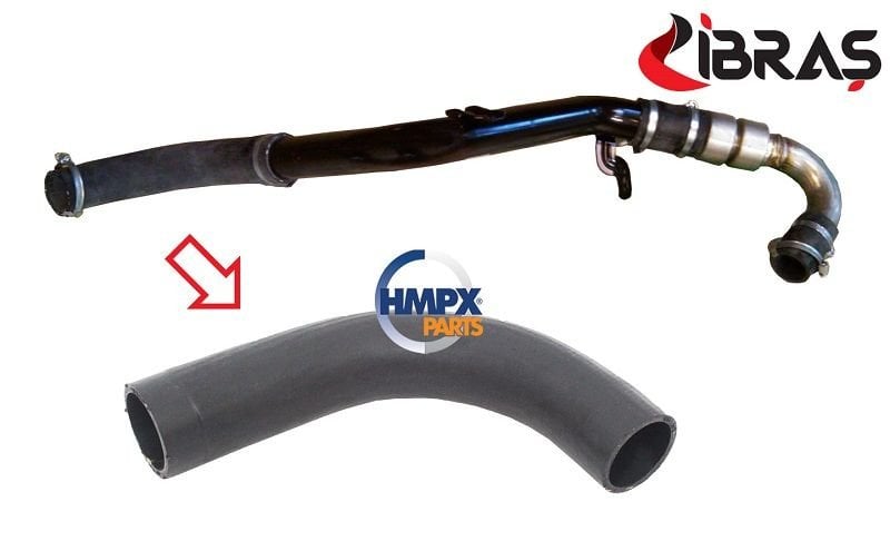Ford Focus-C-Max 04>11 2,0 Tdcı İntercooler Hortumu (Büyük) Metal Boru Hariç