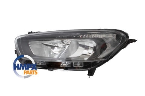 Ford Courıer 18> Far Komple Sol (Siyah Zemin)