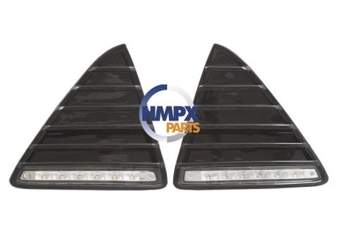 Led Gündüz Farlı Tampon Izgara Takımı (Piano Black) Focus 11/