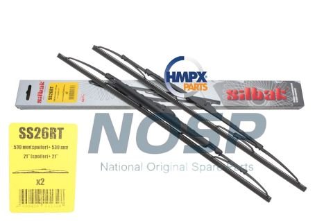 Volkswagen T4 91>03 Passat 90>96 Ön Silecek Süpürge Takım : Eski Tip Spoylerli (530+530 Mm)