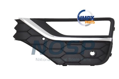 Volkswagen Amarok 17> Sis Far Çerçevesi Sol : Sis Far Delikli (Park Sensör Delikli-Nikelajlı)