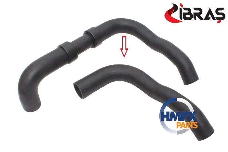 Ford Transıt T350 V184 01 - 06 Intercooler Hortumu Büyük Plastik